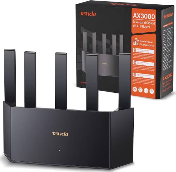 Dual Band Gigabit Wi-Fi 6 Router TENDA TX2L PRO
